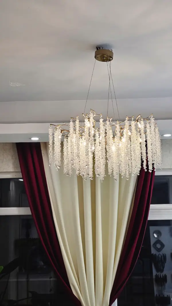 لوستر درختی جدید با لامپ g4