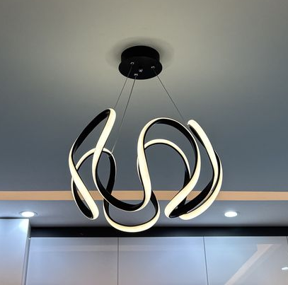 لوستر مدل فنر - مدرن نئونی - تصویر 3