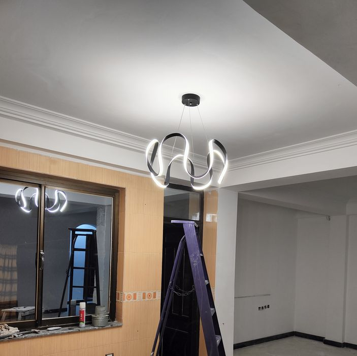 لوستر مدل فنر - مدرن نئونی - تصویر 5