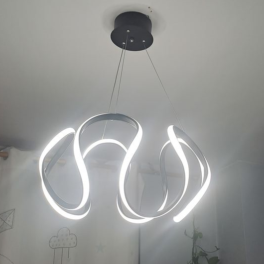 لوستر مدل فنر - مدرن نئونی - تصویر 6