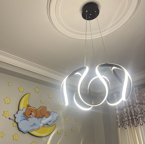 لوستر مدل فنر - مدرن نئونی - تصویر 9