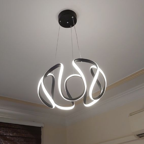 لوستر مدل فنر - مدرن نئونی - تصویر 14