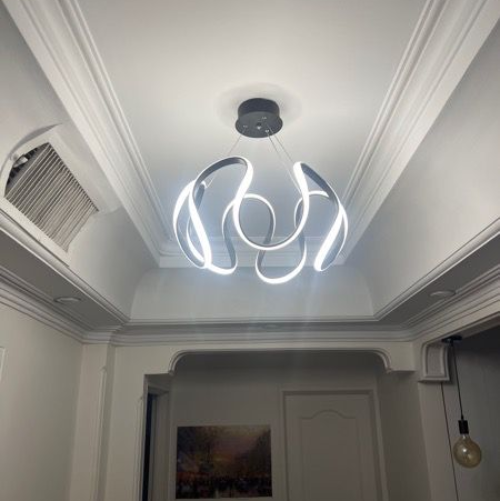 لوستر مدل فنر - مدرن نئونی - تصویر 15