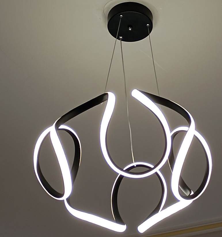 لوستر مدل فنر - مدرن نئونی - تصویر 2