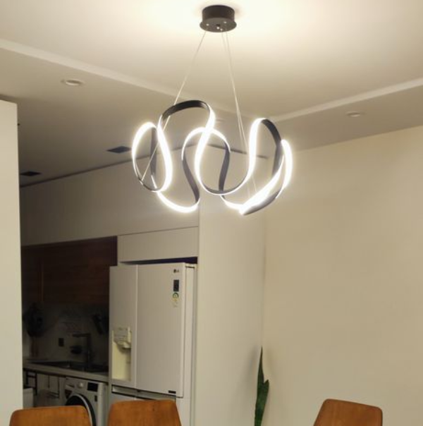 لوستر مدل فنر - مدرن نئونی - تصویر 20