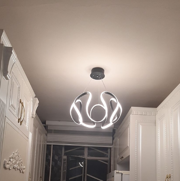 لوستر مدل فنر - مدرن نئونی - تصویر 21