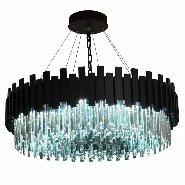 لوستر پیانویی LED – معماری نور با الهام از ریتم و نظم - تصویر 2