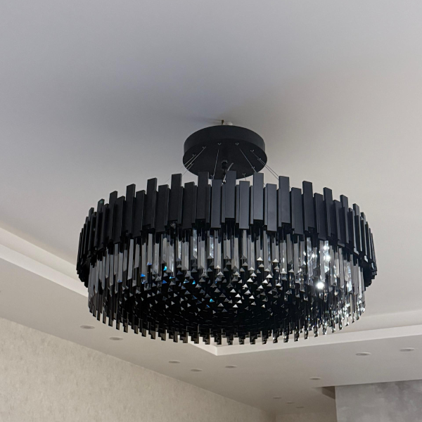 لوستر پیانویی LED – معماری نور با الهام از ریتم و نظم - تصویر 3