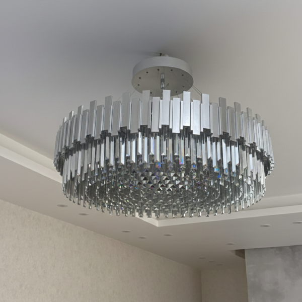 لوستر پیانویی LED – معماری نور با الهام از ریتم و نظم - تصویر 14