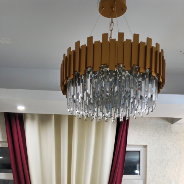 لوستر پیانویی LED – معماری نور با الهام از ریتم و نظم - تصویر 17