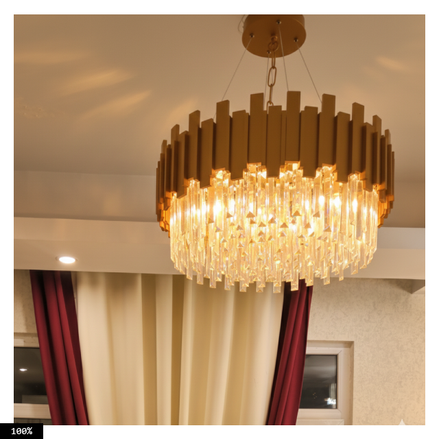 لوستر پیانویی LED – معماری نور با الهام از ریتم و نظم - تصویر 18