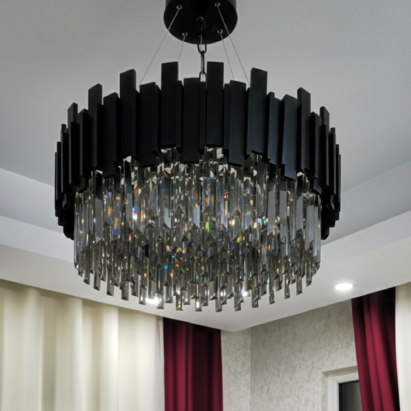 لوستر پیانویی LED – معماری نور با الهام از ریتم و نظم - تصویر 19