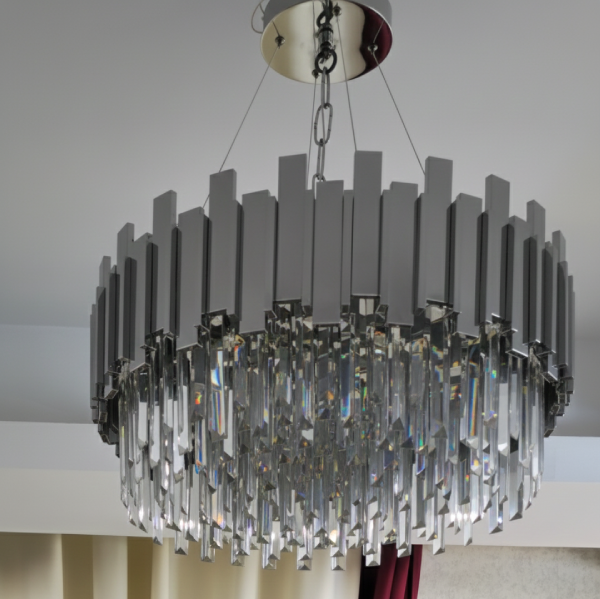 لوستر پیانویی LED – معماری نور با الهام از ریتم و نظم - تصویر 9