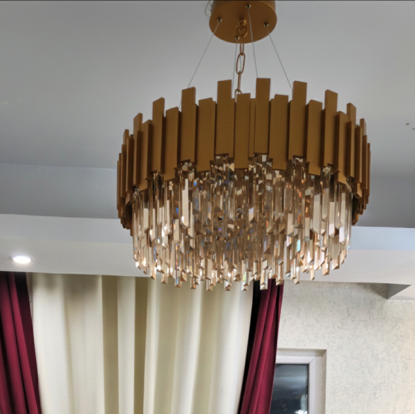 لوستر پیانویی LED – معماری نور با الهام از ریتم و نظم - تصویر 11