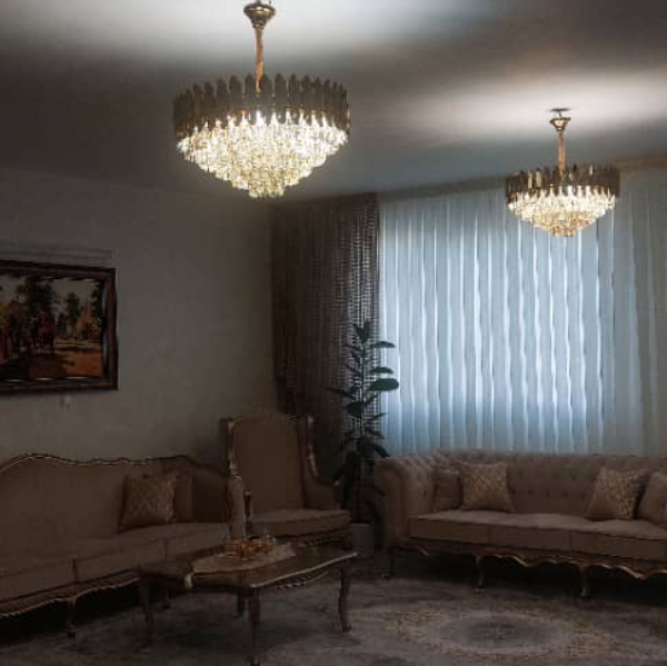 لوستر کریستالی آرتا تمام طلا | دکور کلاسیک و نئوکلاسیک - تصویر 16