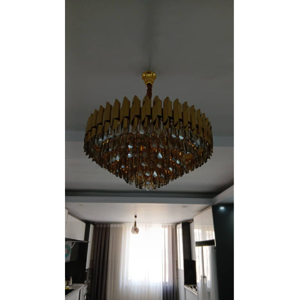 لوستر کریستالی آرتا تمام طلا | دکور کلاسیک و نئوکلاسیک - تصویر 10