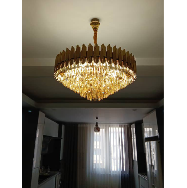 لوستر کریستالی آرتا تمام طلا | دکور کلاسیک و نئوکلاسیک - تصویر 11