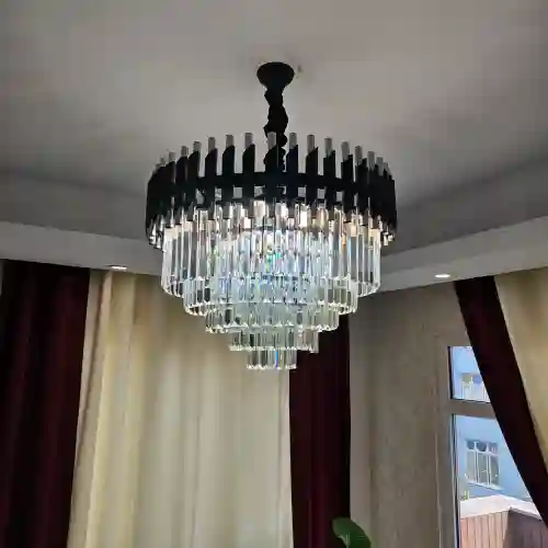 لوستر کریستال کاردی دو لول