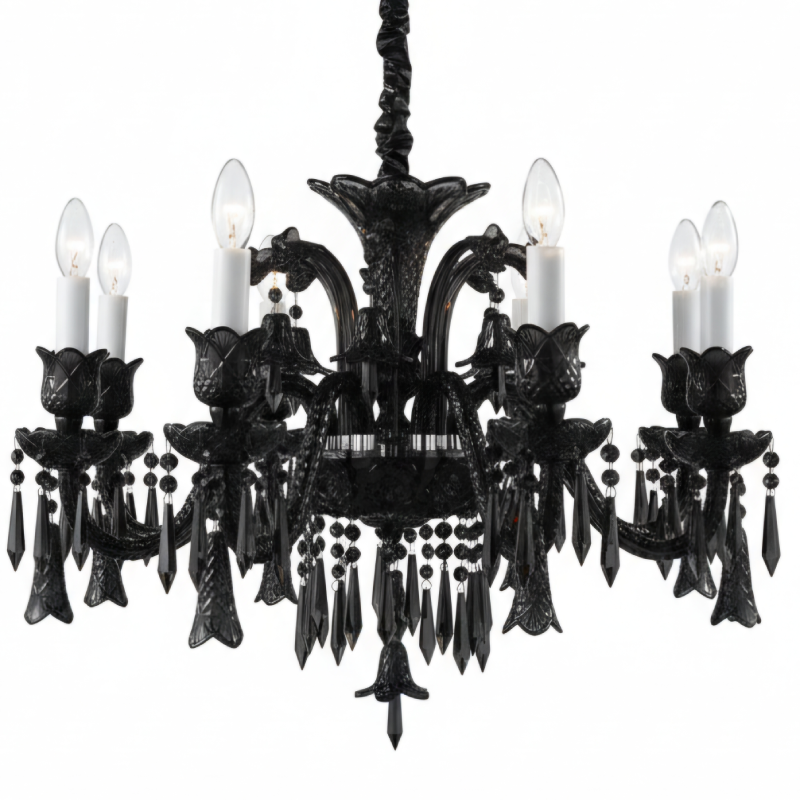 لوستر باکارات وارداتی طرح VIP رنگ مشکی