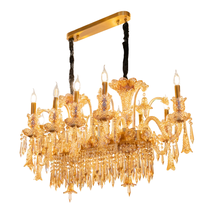 لاینر باکارات VIP عسلی وارداتی - تصویر 3