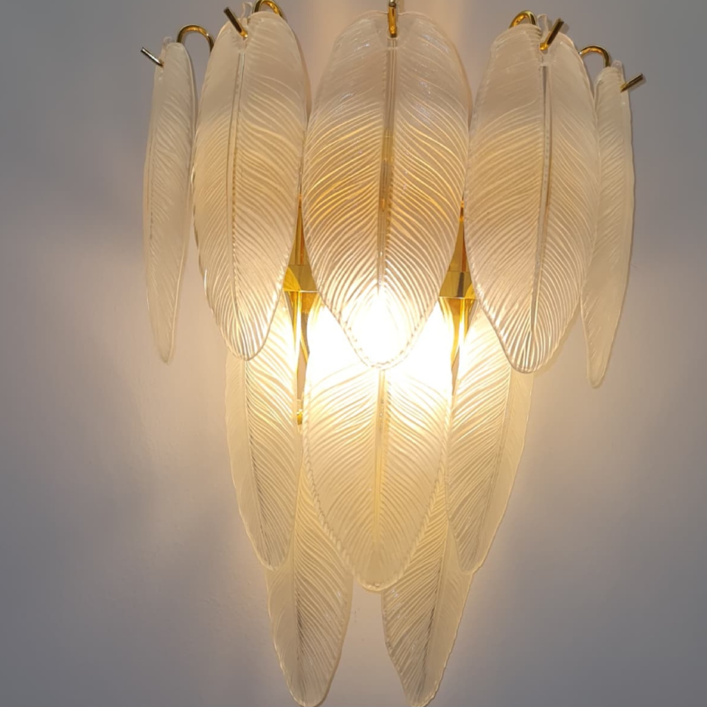 لوستر دیواری شاه پر