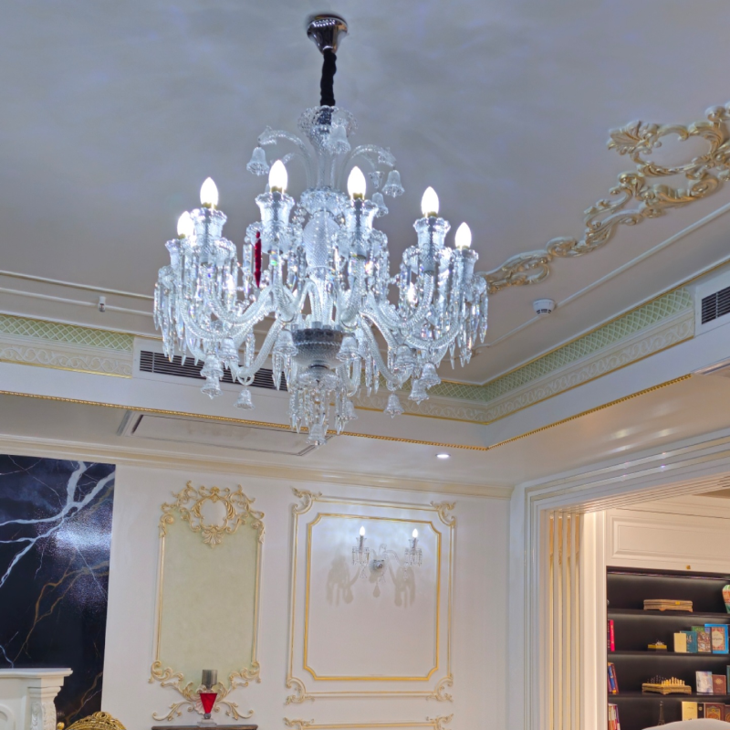 لاینر باکارات وارداتی طرح رویال | کریستال شفاف درجه یک - تصویر 3