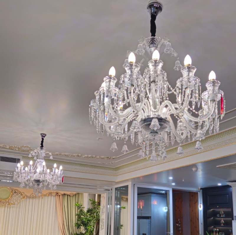 لاینر باکارات وارداتی طرح رویال | کریستال شفاف درجه یک - تصویر 5