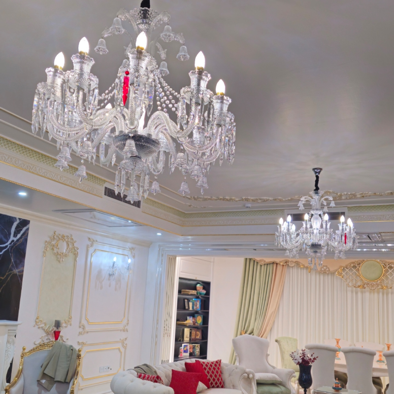 لاینر باکارات وارداتی طرح رویال | کریستال شفاف درجه یک - تصویر 6